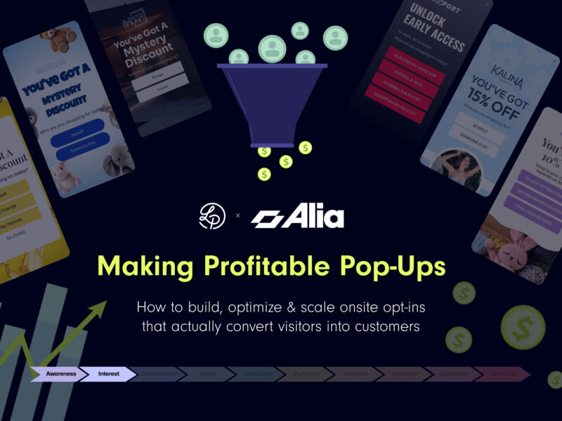 Making Profitable Pop-Ups